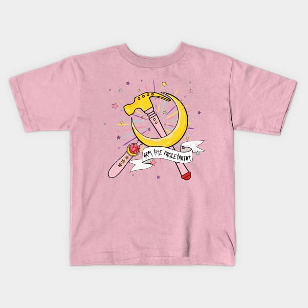 Arm The Proletariat Kids T-Shirt by Sunshine&Revolt